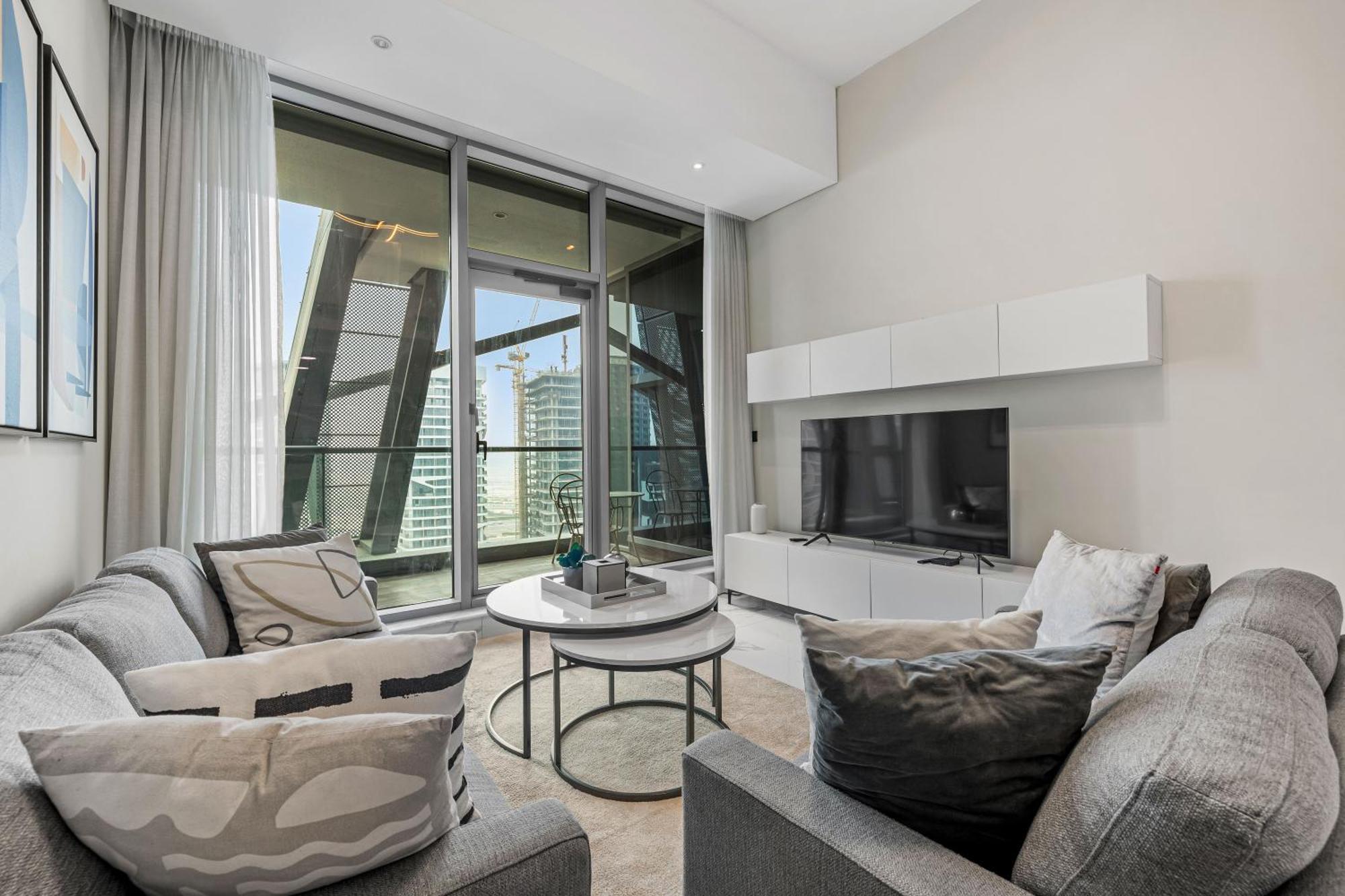 Apartamento Unlock J One Downtown Dubái Exterior foto