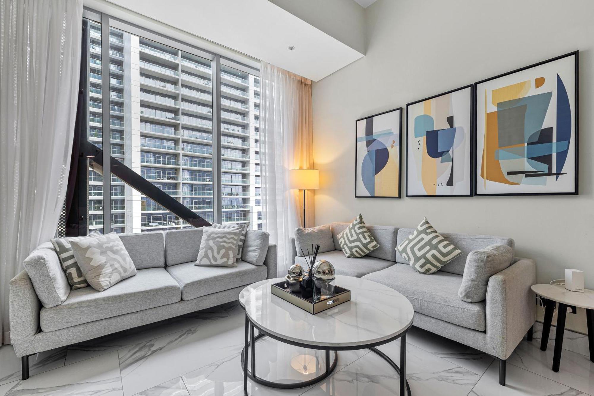 Apartamento Unlock J One Downtown Dubái Exterior foto